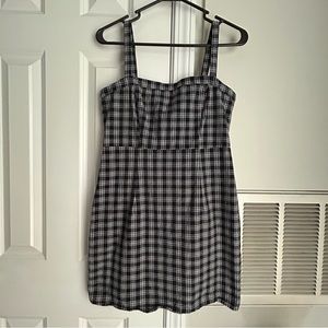 Egirl Skarter Plaid Midi Dress